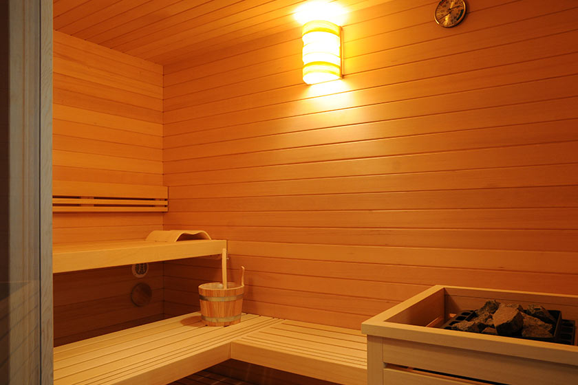 Sauna finlandese e bagno turco